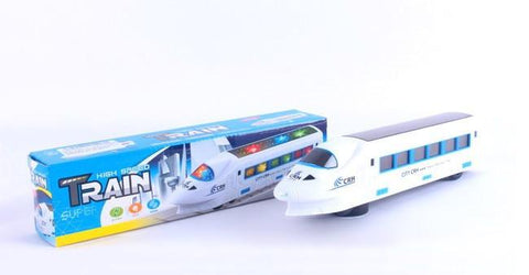 Speed-junan lelu LED-valoilla ja todellisilla äänitehosteilla